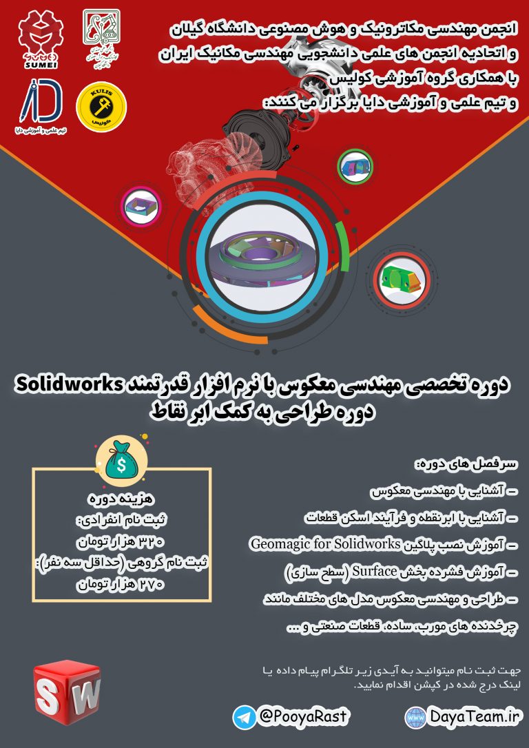 دوره طراحی به کمک ابر نقاط